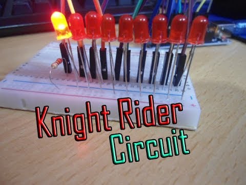 Arduino Knight  Rider Circuit