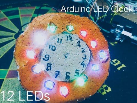 Arduino LED Clock | Analog Clock | With Light effect