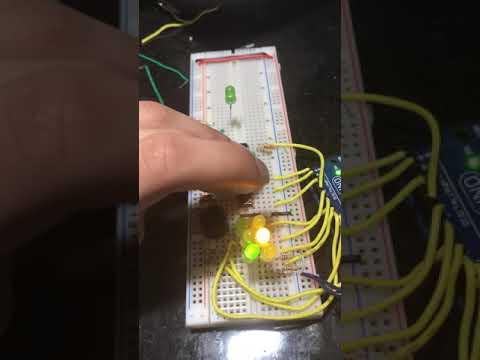 Arduino LED Reaction time game