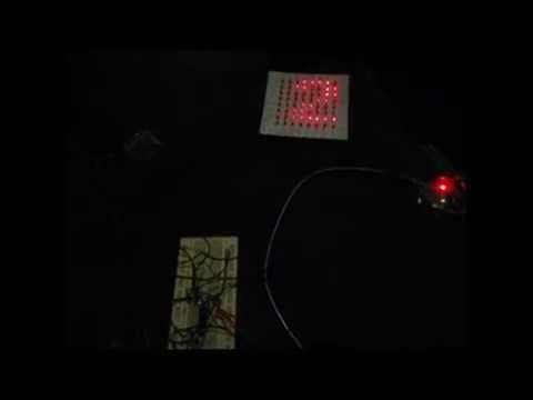 Arduino LED Scrolling Text
