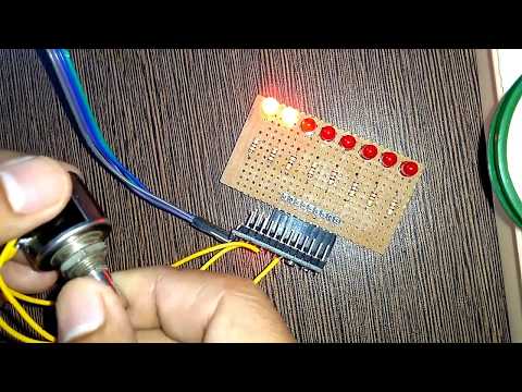 Arduino Led Chasing and Led Bargraph