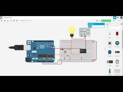 Arduino Light Intensity Lamp