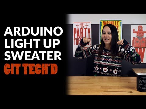 Arduino Light Up Sweater | GIT TECH'D