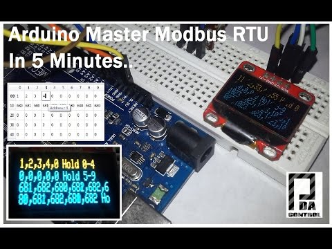 Arduino Master Modbus In 5 Minutes ....  : PDA_Control