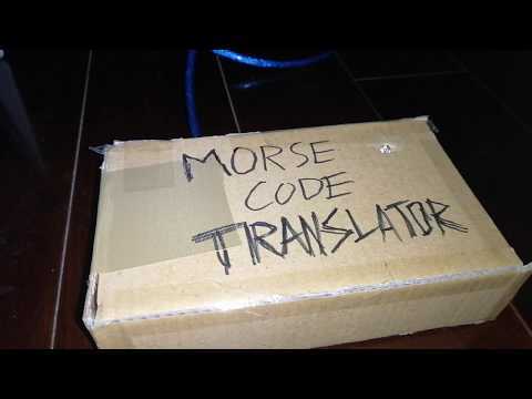 Arduino Morse Code Generator