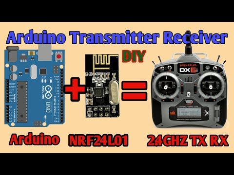 Arduino NRF24L01 transitter receiver project | NRF24L01 2 4GZ  tutorial | Arduino Wireless RF Tx Rx