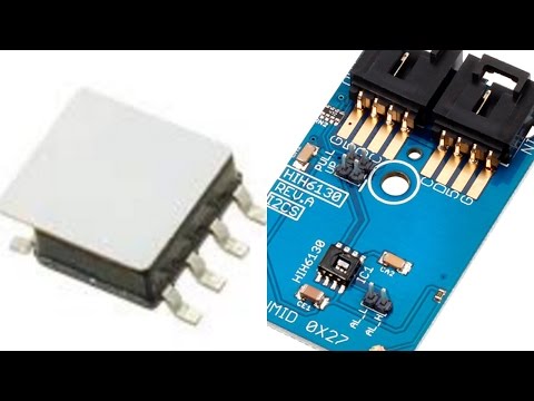 Arduino Nano HIH6130 I2C Humidity &amp;amp; Temperature Sensor Tutorial