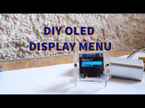 Arduino OLED Display Menu with selection