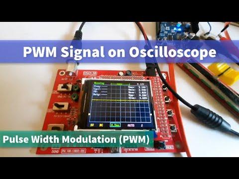 Arduino PWM Signal on Oscilloscope