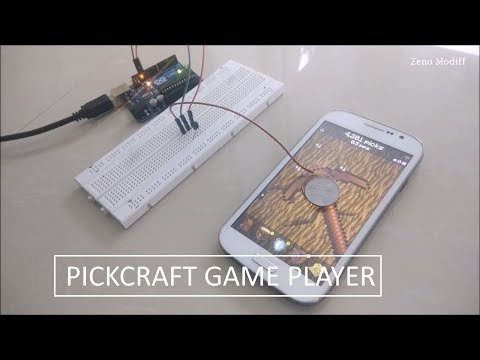 Arduino Playing Pickcraft Game