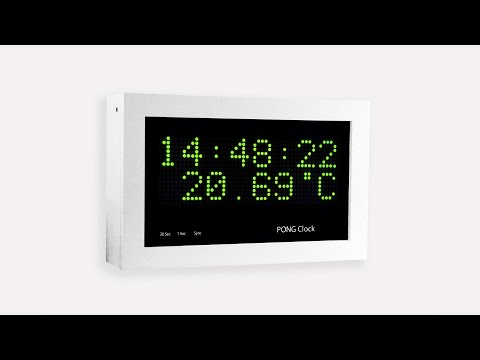 Arduino Pong Clock MK2