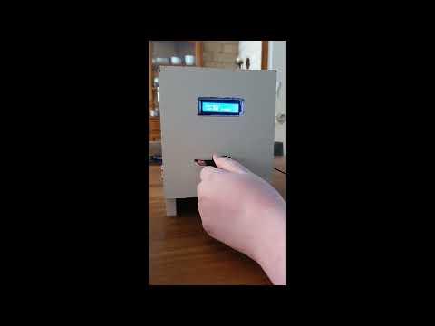 Arduino Powered Electronic Safe