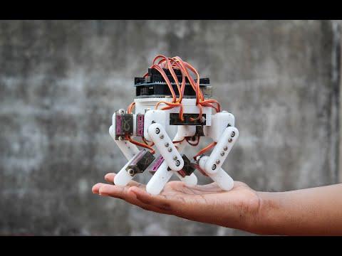 Arduino Powered Micro Quadruped