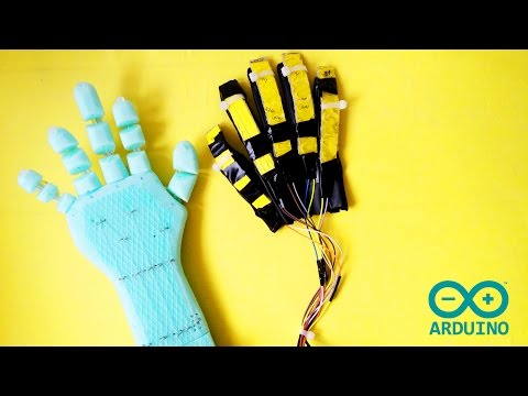 Arduino Project Tutorial 15 : Make a Robotic Hand (Low Cost)