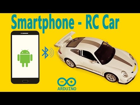 Arduino Projects : How To Control RC Car via Bluetooth (with Smartphone)