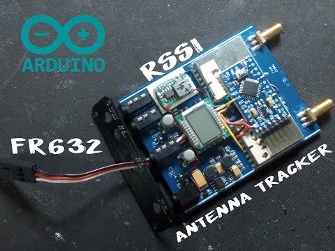 Arduino RSSI FR632 Antenna Tracker