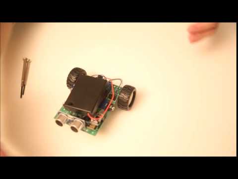 Arduino Robot that avoids human