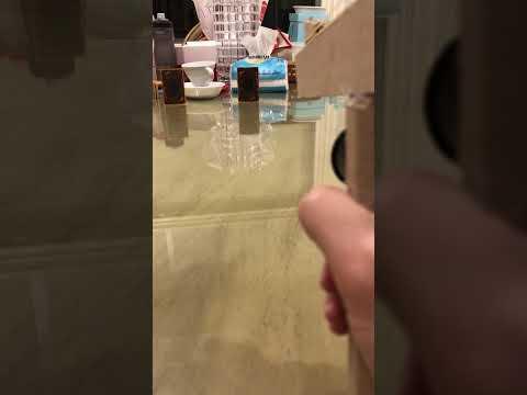 Arduino Rubber Ban Gun Shooting Test