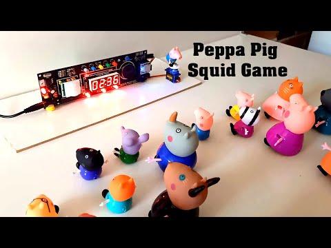 Arduino SQUIDUINO- Peppa Pig Squid Game RED LIGHT GREEN LIGHT