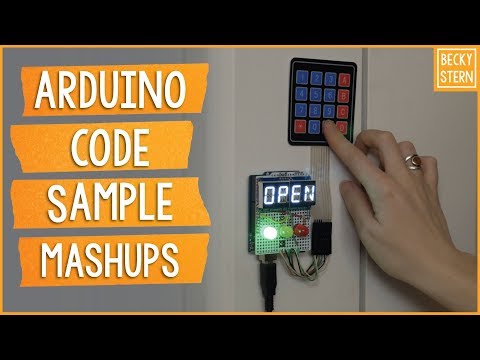 Arduino Sample Code Mashups // Becky Stern