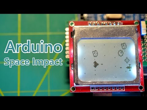 Arduino Space Impact with Nokia 5110 LCD | Technic Joe