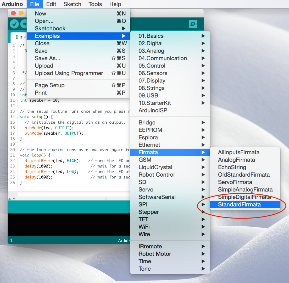 Arduino Standard Firmata menu.png