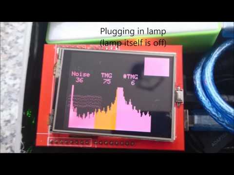 Arduino TMG measurement MOV50HzNoise text