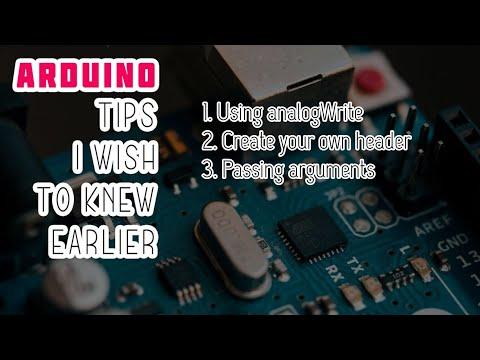 Arduino Tips i Wish to Know Sooner