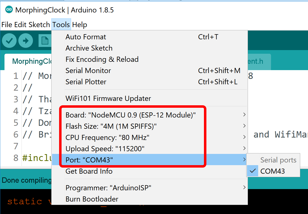 Arduino Tools Menu Settings with red.PNG