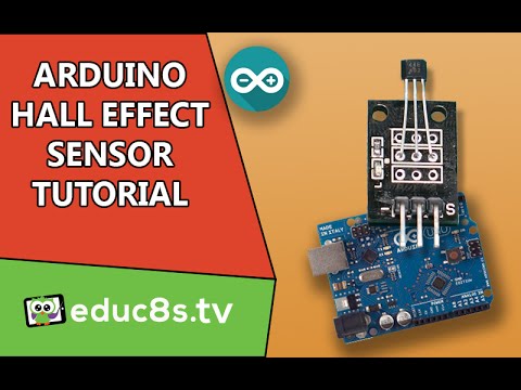 Arduino Tutorial: Hall Effect Sensor from Banggood.com and Arduino Uno.