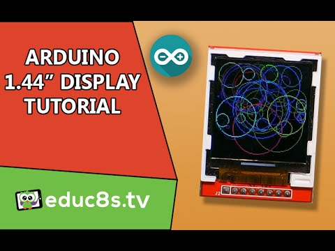 Arduino Tutorial: Using the 1.44&amp;quot; Color TFT display (ILI9163C) with Arduino