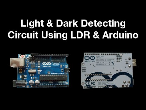 Arduino Tutorial 12 | Light &amp;amp; Dark Detecting Circuit Using LDR &amp;amp; Arduino