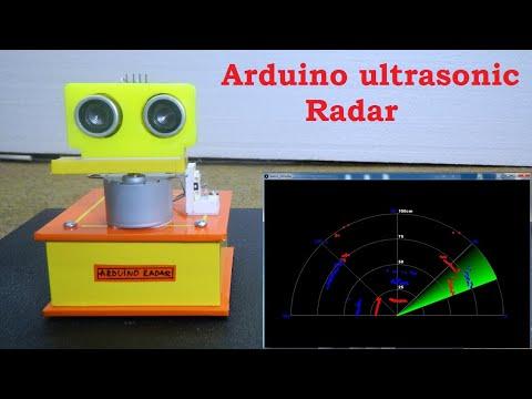 Arduino Ultrasonic Radar (It can detect multiple objects with each ping)