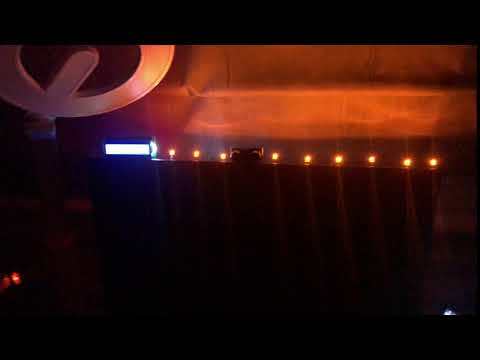 Arduino Ultrasonic Sensor LED Welcome Animation Lights and LCD information screen