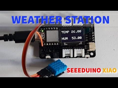 Arduino Weather Station Using Seeeduino XIAO