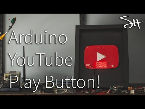 Arduino YouTube Play Button