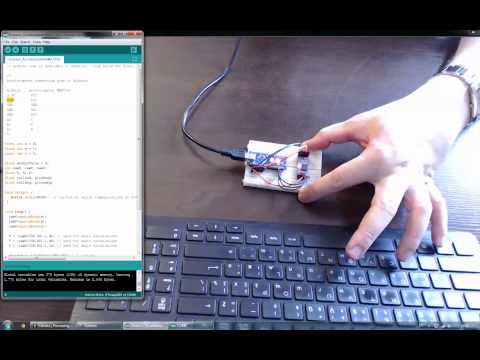 Arduino and Accelerometer MMA7260