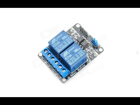 Arduino and Relay Module with Optocoupler