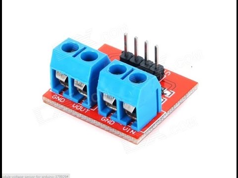 Arduino and Voltage-Current Measurement Sensor B43 (MAX471)