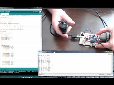 Arduino and Wii Nunchucks