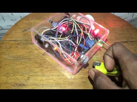 Arduino basedLPG and Flame detector