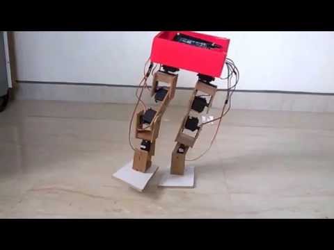 Arduino controlled Walking Robot using Servo motors