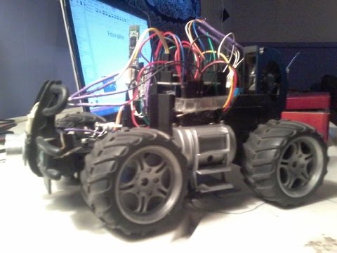 Arduino controlled car with colission avoidance