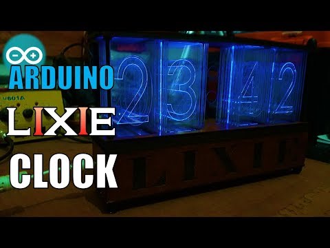 Arduino digital clock LIXIE display