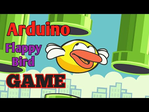 Arduino game project | Replica Flappy Bird game | 2 4&amp;quot;TFT Touchscreen SPFD5408 | Arduino Touchscreen