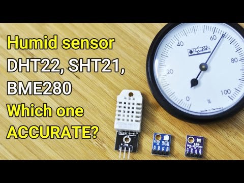 Arduino humidity sensors: testing and calibration