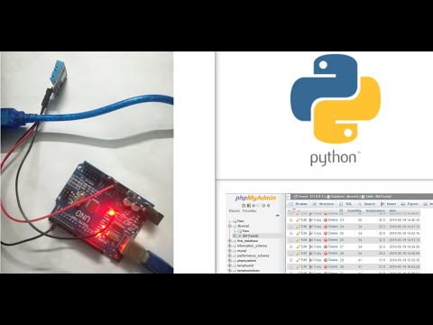 Arduino is sending dht11 data to MySQL server(PHPMYADMIN) using python