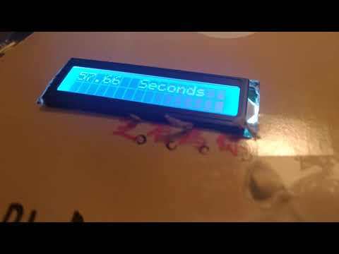 Arduino leonardo stopwatch