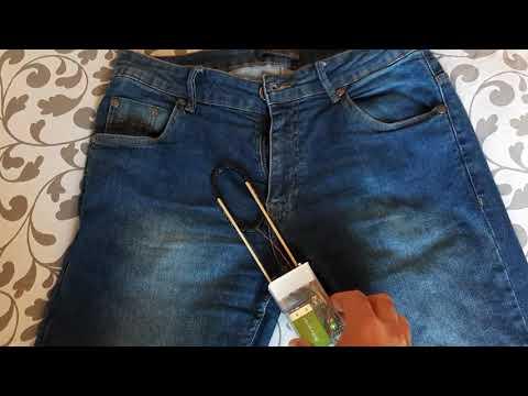 Arduino minimal metal detector - demo on trousers