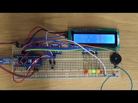 Arduino nano &amp;amp; MPU6050 based digital spirit level